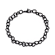 Placage sous vide à la mode 304 bracelets à chaîne torsadée latérale en acier inoxydable(STAS-A028-B073EB)-1