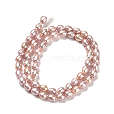 Natural Cultured Freshwater Pearl Beads Strands(PEAR-E016-165)-2