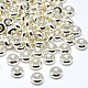 Laiton rondes plat séparateurs perles(KK-M085-13S-NR)-1