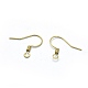 Brass Earrings Hook Findings(KK-L184-23C)-2