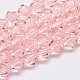 Imitate Austrian Crystal Bicone Glass Beads Strands(X1-GLAA-F029-4x4mm-15)-1