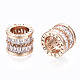 Brass Micro Pave Cubic Zirconia Beads(GLAA-S193-025A)-2