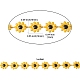 304 Gänseblümchen-Gliederketten aus Edelstahl mit Emaille(AJEW-CJ0001-22A)-2