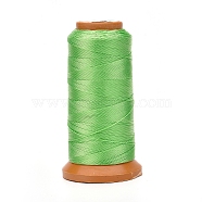Polyester Threads, for Jewelry Making, Lime, 0.7mm, about 437.44 yards(400m)/roll(NWIR-G018-E-14)