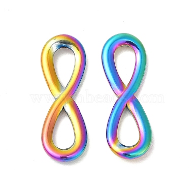 Rainbow Color Infinity 304 Stainless Steel Pendants