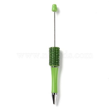 Lawn Green Plastic Beadable Pens