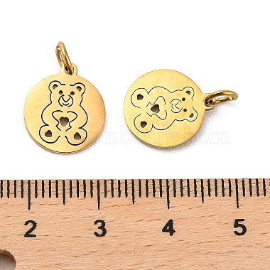 304 Stainless Steel Charms(STAS-D050-07G-08)-3