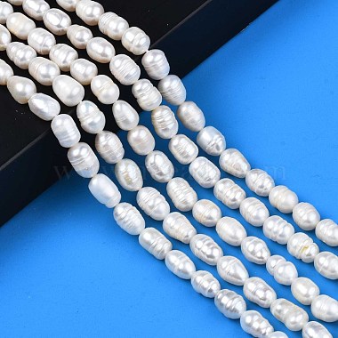 Natural Cultured Freshwater Pearl Beads Strands(PEAR-N012-07A)-6