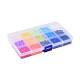 15色の手作りポリマークレイビーズ(CLAY-X0011-02)-3