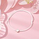 10Pcs Alloy Enamel Heart Braided Bead Bracelets Set(BJEW-JB09739-01A)-2