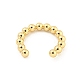 Round Brass Open Cuff Rings(RJEW-G309-01G)-3