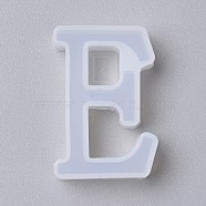 Silicone Molds, Resin Casting Molds, For UV Resin, Epoxy Resin Jewelry Making, Letter, Letter.E, 4.1x2.7x1.1cm(DIY-L023-14E)
