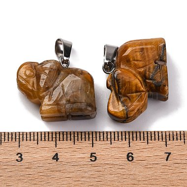 Natural Tiger Eye Pendants(G-B127-05P-06)-4