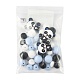 40pcs 10&nbsp;styles de perles de silicone(SIL-FS0001-27A)-6