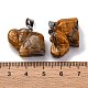 Natural Tiger Eye Pendants(G-B127-05P-06)-4