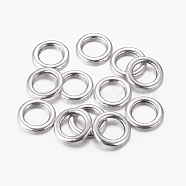Alloy Linking Rings, Lead Free and Cadmium Free, Antique Silver, 14.5mm diameter, 2mm thick, hole: 10mm(EA499Y)