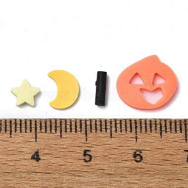 Halloween Handmade Polymer Clay Cabochons(CLAY-M005-13)-3