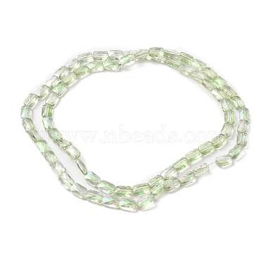 Transparent Electroplate Glass Beads Strands(EGLA-I017-03-FR03)-2