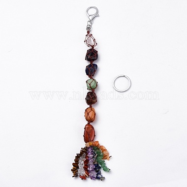 Others Mixed Stone Keychain