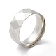 316L Stainless Steel Multi Faceted Finger Ring for Women(STAS-O160-04)-2