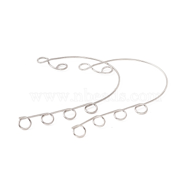 316 Stainless Steel Ear Cuff Findings(STAS-H148-04P)-3