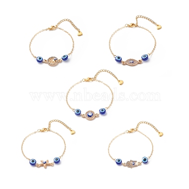 Blue Rhinestone Bracelets