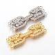 Brass Micro Pave Cubic Zirconia Fold Over Clasps(ZIRC-I014-68-FF)-1