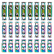24Pcs 3 Styles Alloy Spring Cord Locks(FIND-HS0001-96)-1