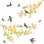 PVC Wall Stickers, Wall Decoration, Bird Pattern, 890x390mm(DIY-WH0228-539)