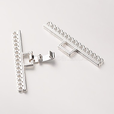 15 Strands Alloy and Brass Fold Over Clasps(PALLOY-N0112-07P)-3