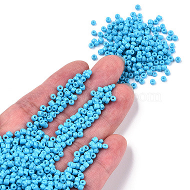 Baking Paint Glass Seed Beads(SEED-S001-K10)-4