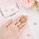 8Pcs Brass Pave Clear Cubic Zirconia Connector Charms(ZIRC-BBC0002-25)-3
