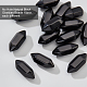 Faceted No Hole Natural Black Obsidian Beads(G-OC0003-60)-4
