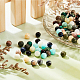 nbeads 375piezas 15 estilos de cuentas de piedras preciosas naturales y sintéticas(G-NB0003-87)-5