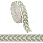 Polyester Ribbon, Clothes Accessories, Bag Strap Makings, Dark Sea Green, 1 inch(25mm), about 10 yards/Roll(OCOR-WH0036-38C-01)