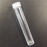 Plastic Sealed Bottles, Needle Storage Tube, WhiteSmoke, 75X15mm(PW22063077372)