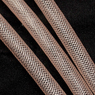 Plastic Net Thread Cord, Light Salmon, 8mm, 30Yards(PNT-Q003-8mm-06)