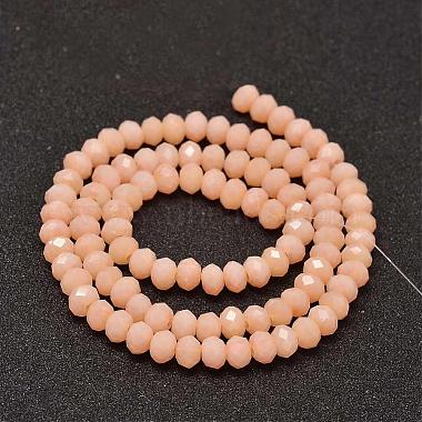 Faceted Rondelle Glass Beads Strands(GLAA-I033-6mm-32)-2
