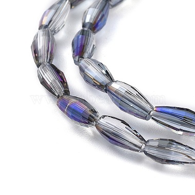 Electroplated Glass Beads Strands(EGLA-H100-HR01)-2