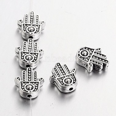 12mm Palm Alloy Beads