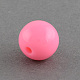 Solid Chunky Bubblegum Acrylic Ball Beads(SACR-R835-20mm-01)-2
