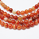 Natural Red Agate Bead Strands(X-G-G880-05-10mm)-1