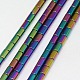 Electroplate Non-magnetic Synthetic Hematite Beads Strands(G-J162-B-08)-1