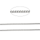 304 Stainless Steel Faceted Curb Chains(CHS-G027-07P)-2