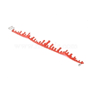 Plastic Blood Choker Necklace for Women, Red, 11.81 inch(30cm)(NJEW-K245-026B)