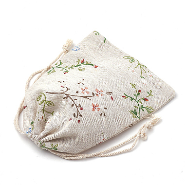 Cotton Packing Pouches Drawstring Bags(X-ABAG-S003-07A)-4