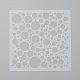 幾何学的なプラスチックの再利用可能な絵画ステンシル(DIY-E021-02E)-1