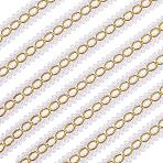 Polyester Ribbon, Clothing Ornament Accessories, White, 1/2 inch(13mm)(OCOR-WH0063-69A)
