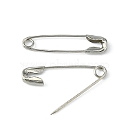 Platinum Plated Iron Safety Pins, 20x5x1.5mm(X-NEED-D001-1)