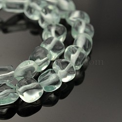 Glass Bead Strands, Tumbled Stone, Imitation Quartz,  5~7X5~7mm, Hole: 1mm, about 15.7 inch(G-P070-45)